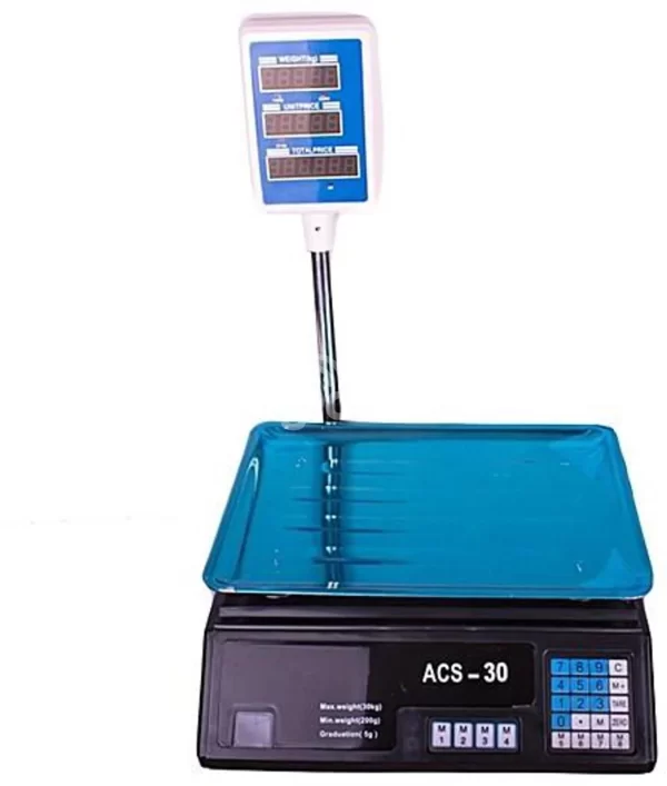 ACS-30 30KG Digital Weighing Scale Machine